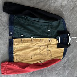 Multi Colored Jean Jacket