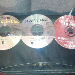 Nirvana, Primus, Depeche Mode CD's