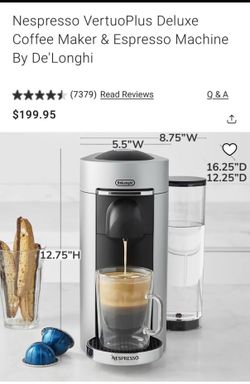 Nespresso Coffee maker