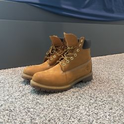 Tan Timberlands Size 10