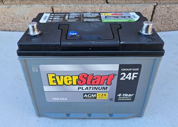 Car Battery Size 24F AGM