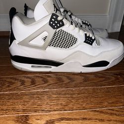 Jordan 4 Retro Mid Military Black Sneakers Size 14 DH6927-111 VNDS