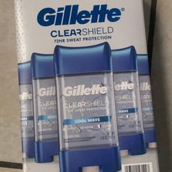 Gillette Clear Shield Cool Wave Deodorant (Wholesale Case)