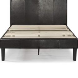 Faux Leather Bed Frame - Full Size