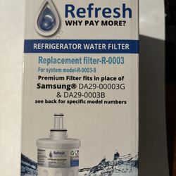 Water Filter for Refrigerator Qty 1