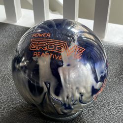  Brunswick Power Groove Reactive Bowling Ball 15-16 Lbs