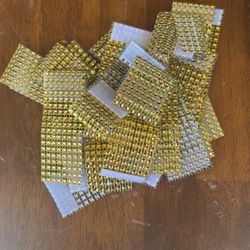 Gold Rhinestone Napkin Holders