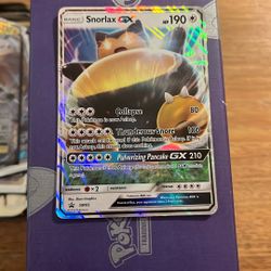 Snorlax GX #SM05