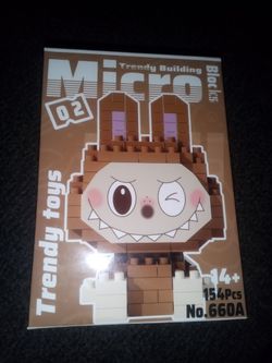 New box Labubu micro blocks #2