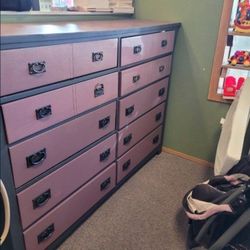 Purple Dresser