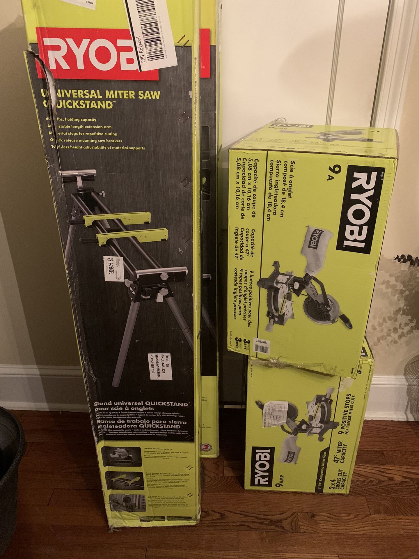 Ryobi 7-1/4 In. Compound Miter Saw