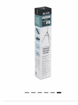 Aluminum Tripod Travel Easel 48”