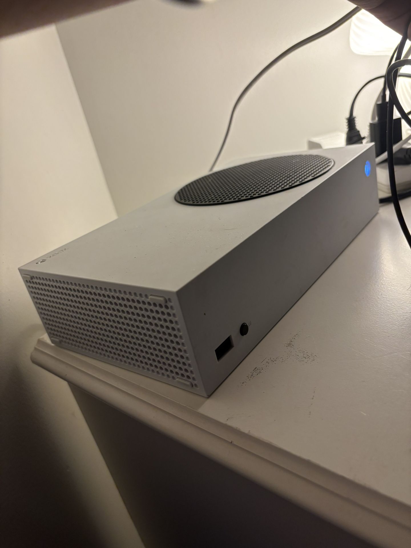 Xbox Series S with black Controller