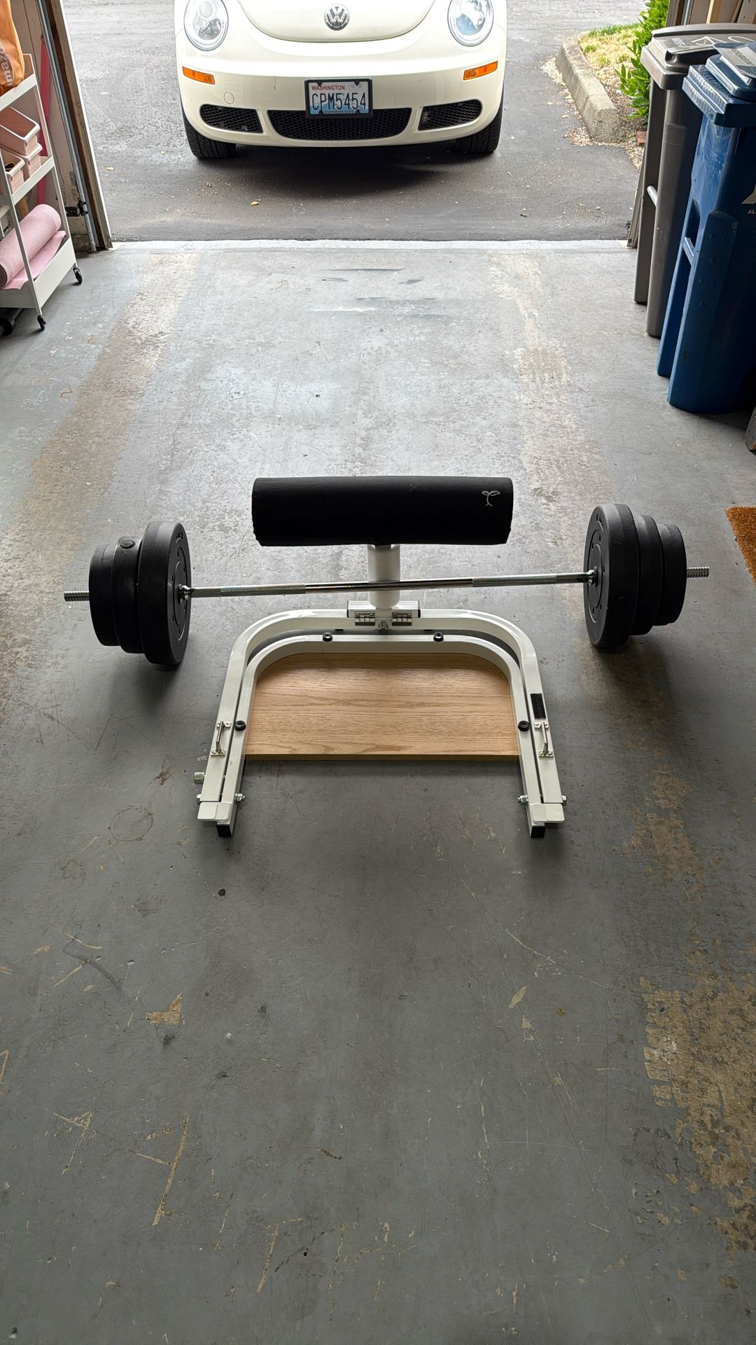 Barbell With Weights & Booty sprout