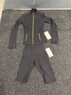Lululemon Two-Piece Jacket and Pants Set