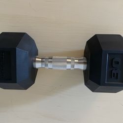 30 pound dumbbell