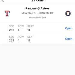 Astros Tickets 