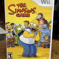 $20 the Simpsons game for Nintendo Wii