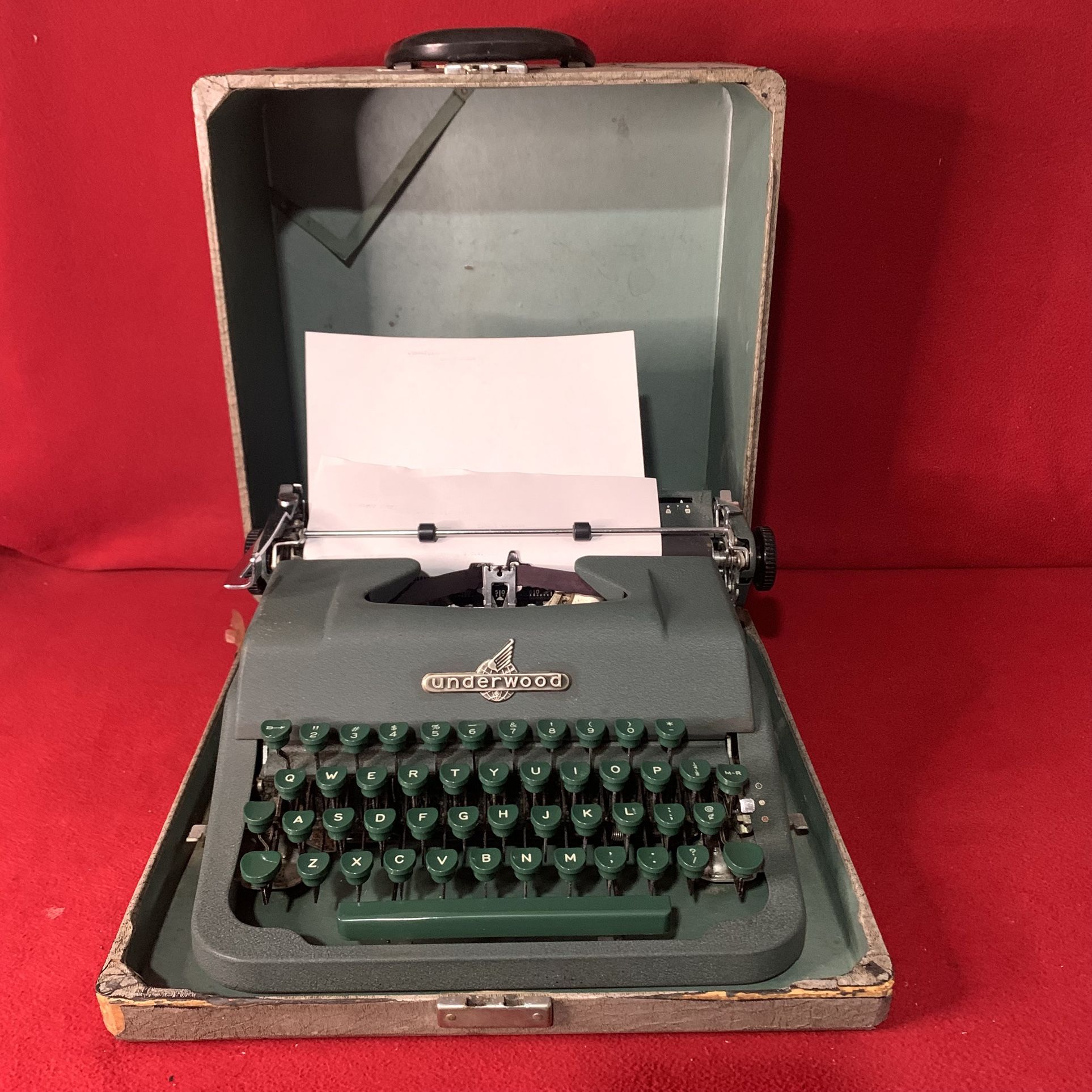 Underwood Universal manual typewriter 