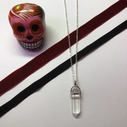 Punk chokers and necklace bundle