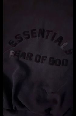 Essentials and denim tears