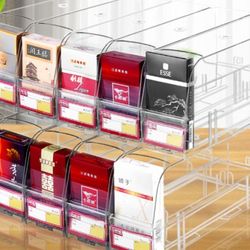 Supermarket Shelf Rack Cigarettes Automatic Pusher 1 package