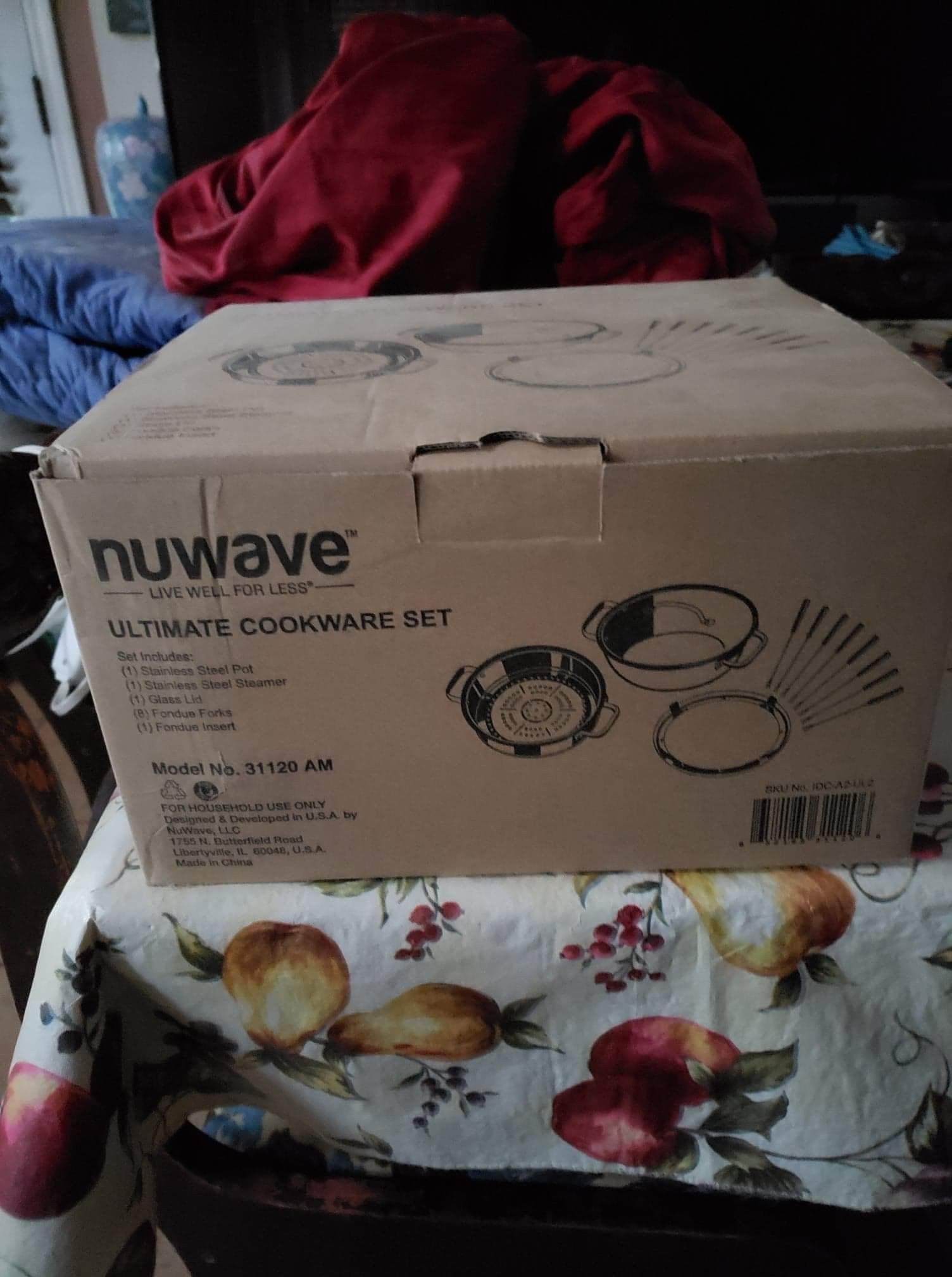 Nuwave fondue cooker. Ultimate cookware set