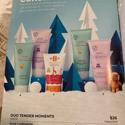 Colonia. Crema. Jabón