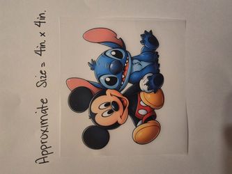 Iron On Heat Transfers - Lilo Stitch