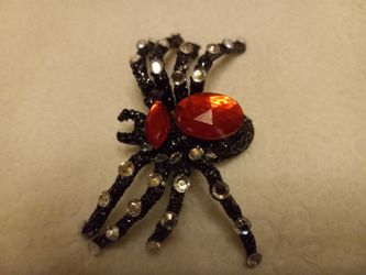 Halloween Spider Brooch