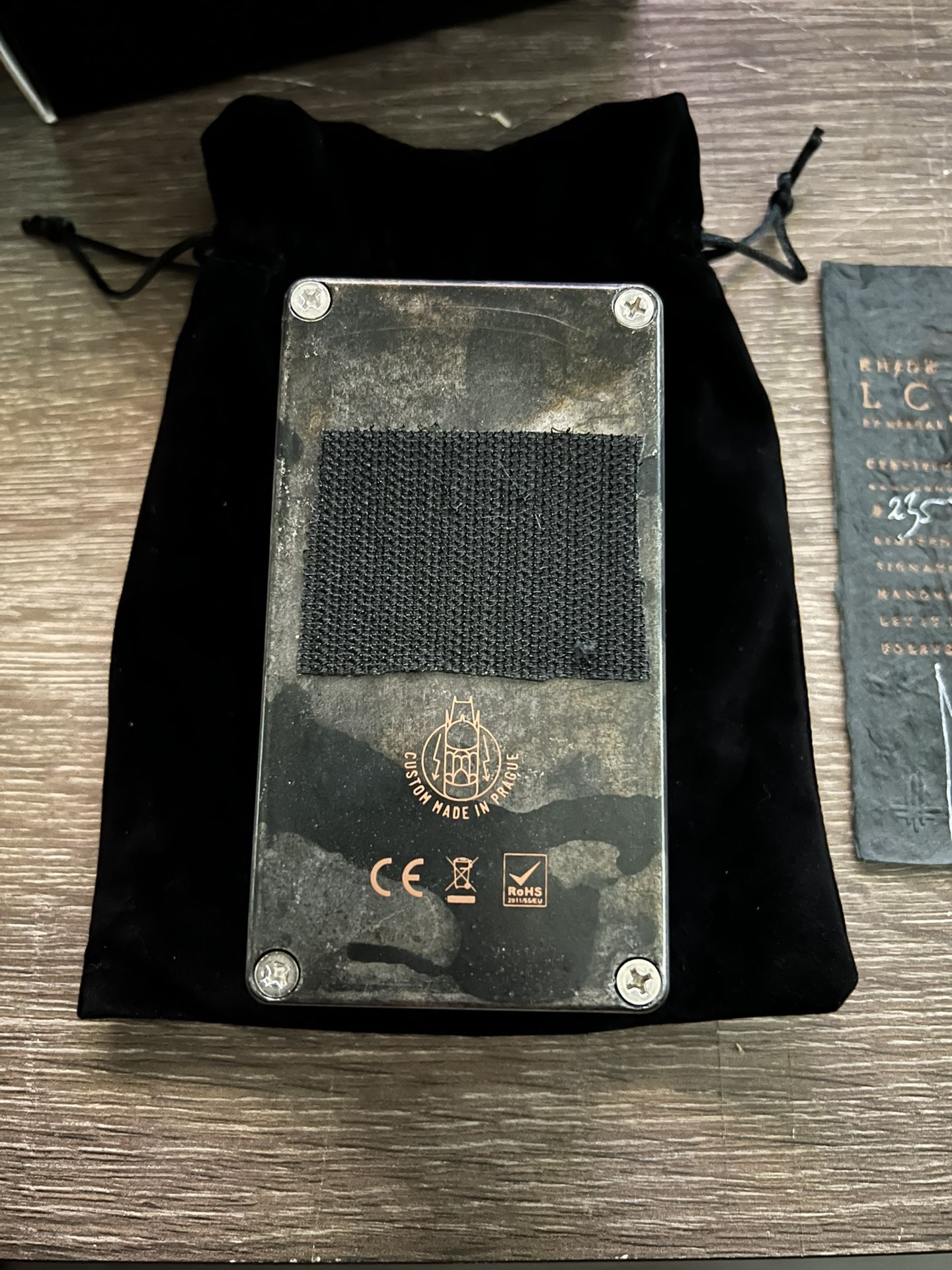 KHDK LCFR Behemoth Nergal Signature Overdrive Distortion Booster