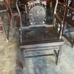 A Pair Of antique Chinese hardwood armchair 