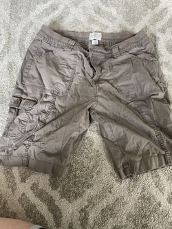 Brown Cargo Shorts