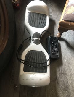 White Hoverboard