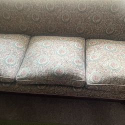 Duncan Phyfe sofa Mauve And Green 