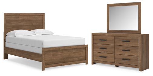 Broachmyn Auburn Full Panel Bed, Dresser and Mirror (Online Special Price)