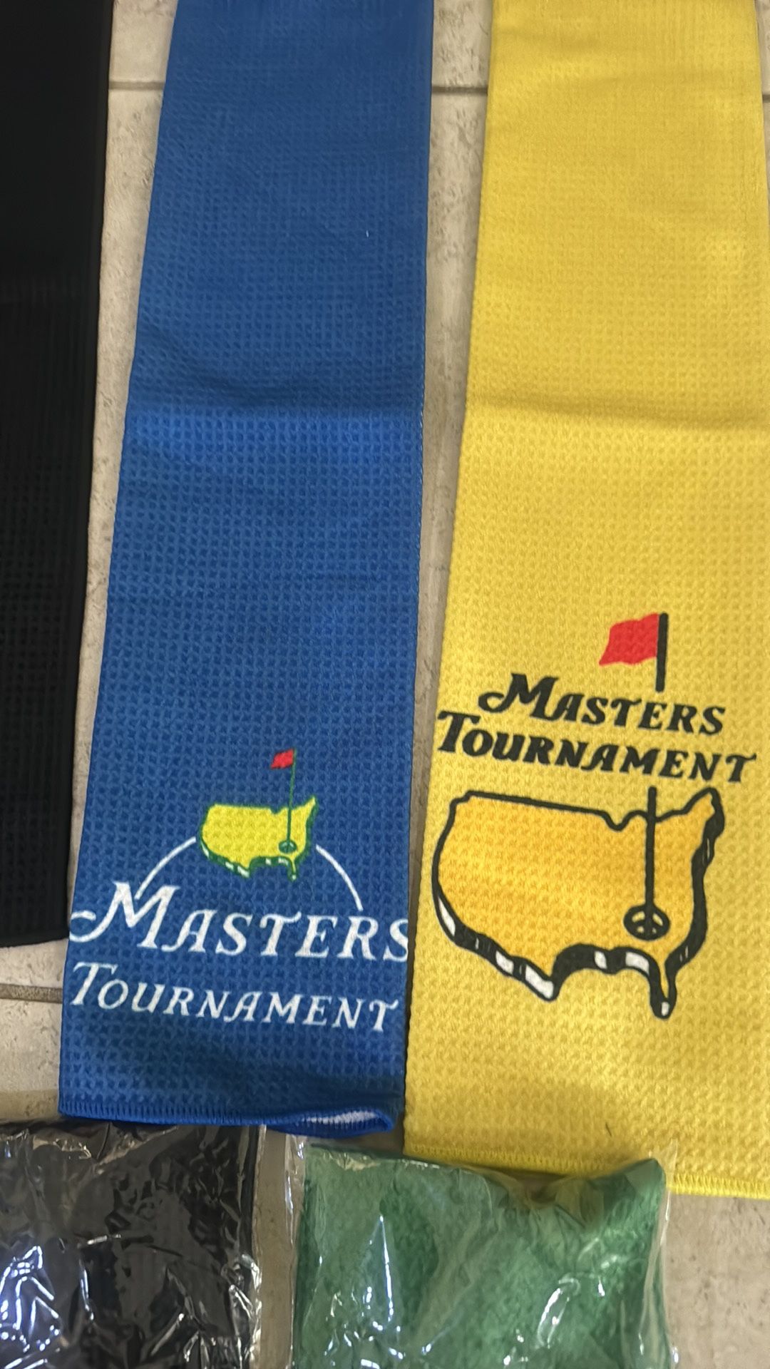 Masters Tournament Golf Towel New 