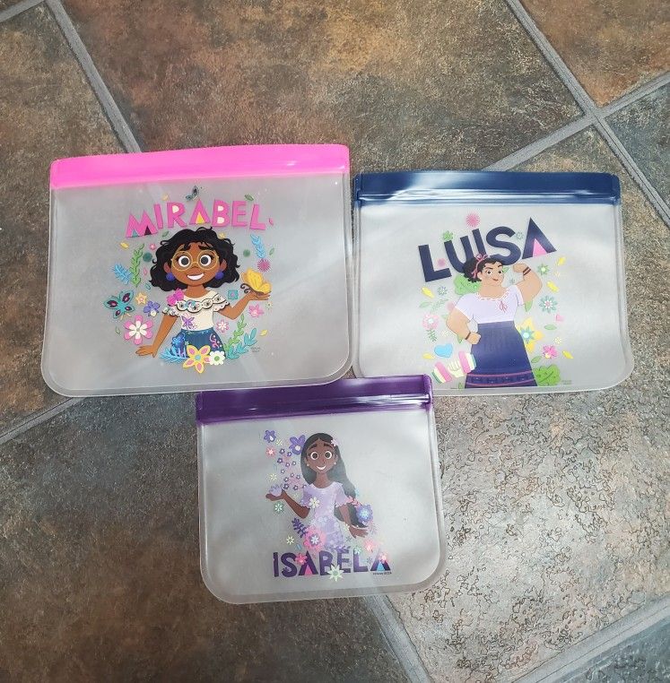 Disney Encanto reusable snack bags | 3 pack
