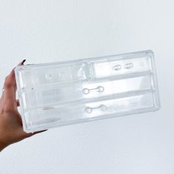 Acrylic Make Up Storage Container 