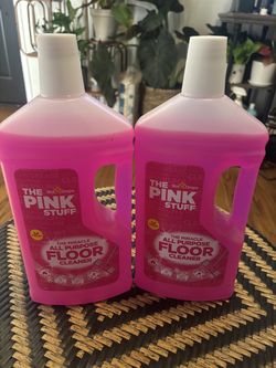 Pink Stuff floor cleaner