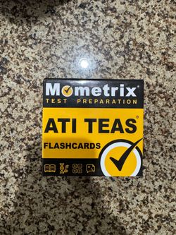 ATI TEAS flash cards
