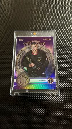 Nikola Jokic Purple Topps MVP Vault /250