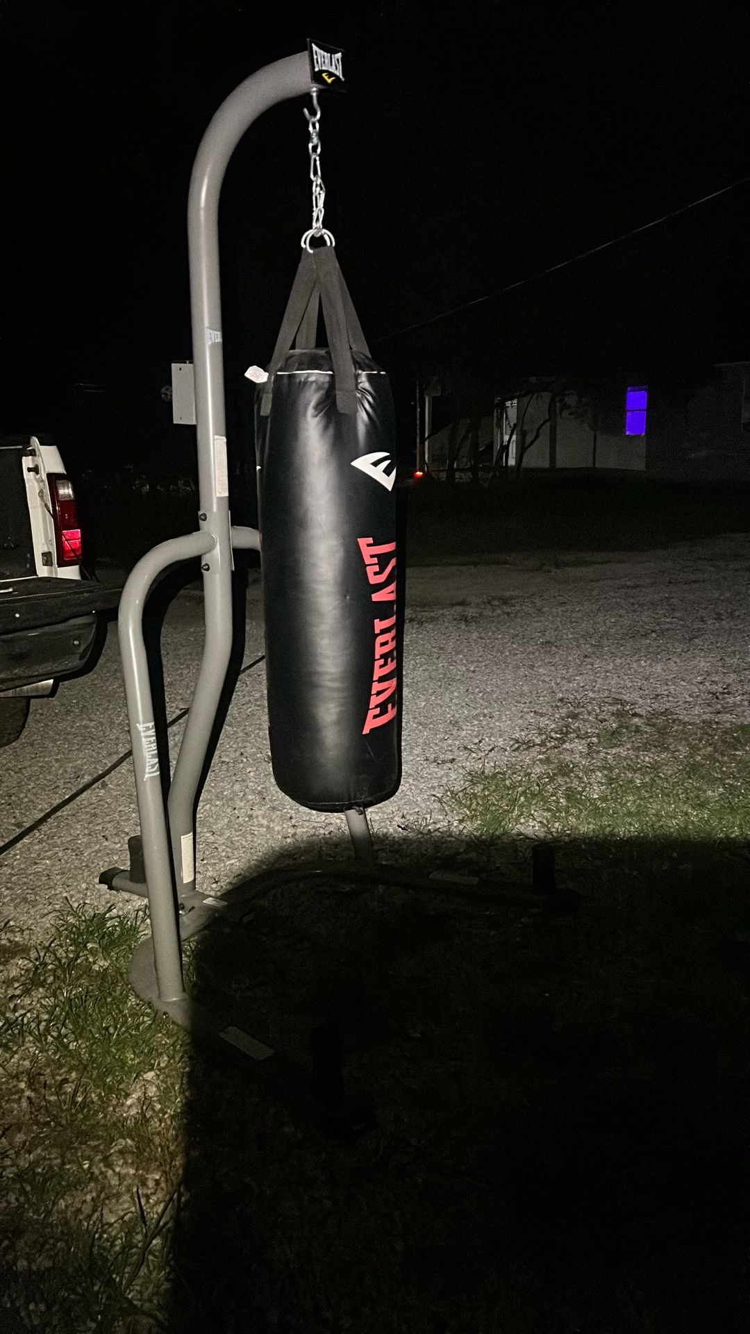 Everlast Punching/heavy Bag With Stand