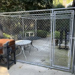 Chain Link Dog Kennel