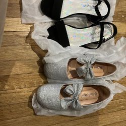 Heels Small Heel At The Bottom Size 1 Bow Shoes Size 2