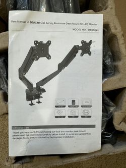 Dual Monitor VESA Mount For Desk