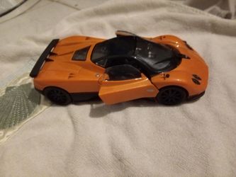 Pagani Zonda Die-Cast Model Car Orange