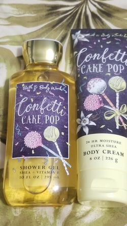 Bath & Body Works Confetti Cake Pop Body Creme (No longer in stores/online)