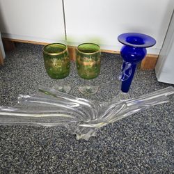 Lot Of Glass And Crystal 