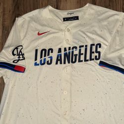 New Men’s Size Medium & XL Nike LA Dodgers City Connect Jersey